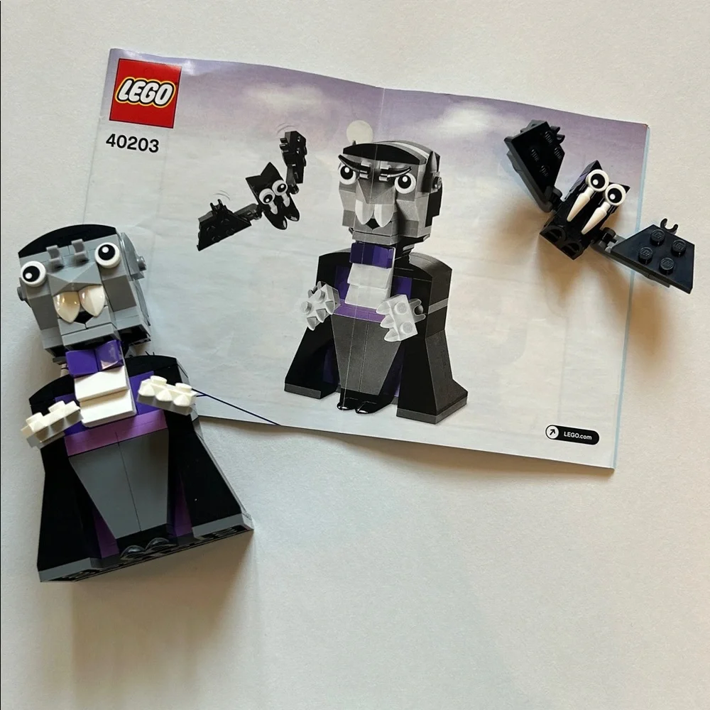LEGO Vampire and Bat Set #40203. Built set. No box.
